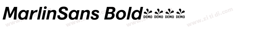 MarlinSans Bold字体转换